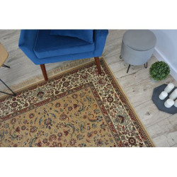 Dywan WINDSOR 22925 berber - Kwiaty ŻAKARD beż 200x300cm Dywan WINDSOR 22925 berber - Kwiaty ŻAKARD beż 200x300cm