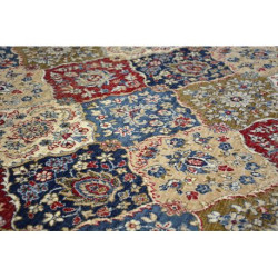 Dywan WINDSOR 22937 ROZETY FRĘDZLE tradycyjny ciemnoniebieski  160x230cm