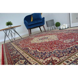 Dywan WINDSOR 12808 ROZETA FRĘDZLE tradycyjny czerwony 160x230cm Dywan WINDSOR 12808 ROZETA FRĘDZLE tradycyjny czerwony 160x230cm