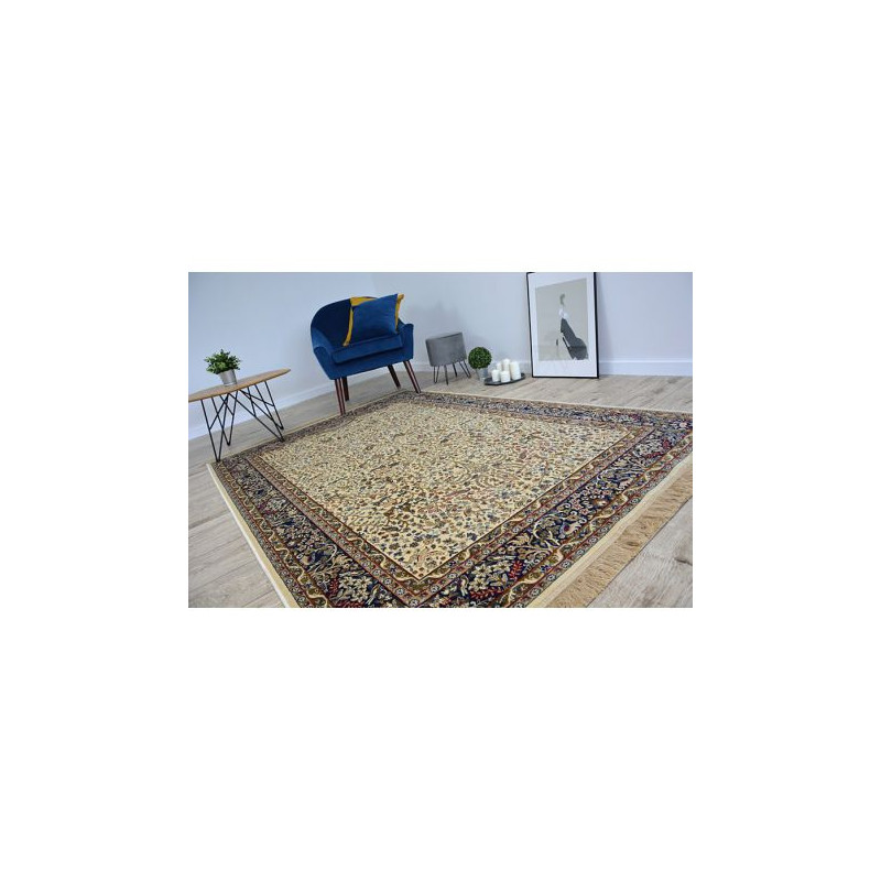 Dywan WINDSOR 12806 ŻAKARD FRĘDZLE kość słoniowa 120x170cm