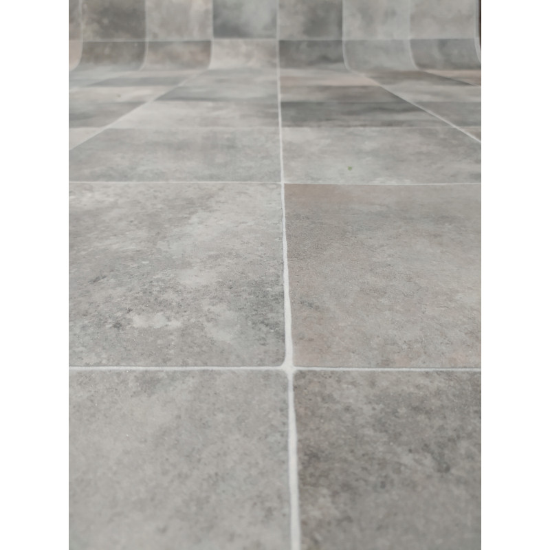 Wykładzina PCV SILVERTEX ZALA 710M 2M IMITACJA PŁYTEK