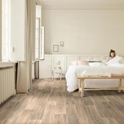 Wykładzina PCV TEX STYLE LIME OAK 160L 2m IMITACJA PANELI BRĄZ BEŻ