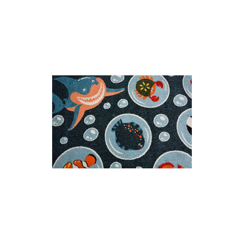 Dywan PAINT ćwierć koła G4778 - Ocean niebieski/krem 200x200cm Dywan PAINT ćwierć koła G4778 - Ocean niebieski/krem 200x200cm