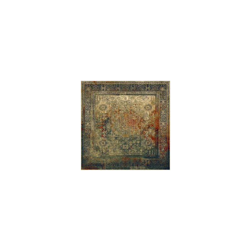 Dywan Dywilan Omega Mamluk Szmaragd kwadrat
