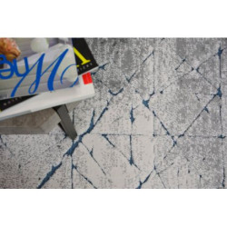 Dywan AKRYL YAZZ 6076 BETON niebieski / szary 80x150cm Dywan AKRYL YAZZ 6076 BETON niebieski / szary 80x150cm
