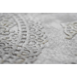 Dywan AKRYL VALENCIA 2328 ORNAMENT jasnoszary / musztarda 80x150cm Dywan AKRYL VALENCIA 2328 ORNAMENT jasnoszary / musztarda 80x150cm