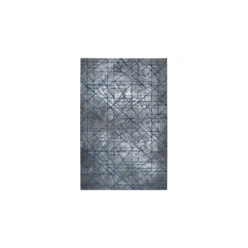 Dywan AKRYL VALENCIA 3949 INDUSTRIAL szary / niebieski 80x150cm Dywan AKRYL VALENCIA 3949 INDUSTRIAL szary / niebieski 80x150cm