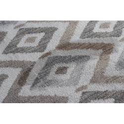 Dywan SOFT 6024 ROMBY krem / beż / brąz 140x190cm Dywan SOFT 6024 ROMBY krem / beż / brąz 140x190cm