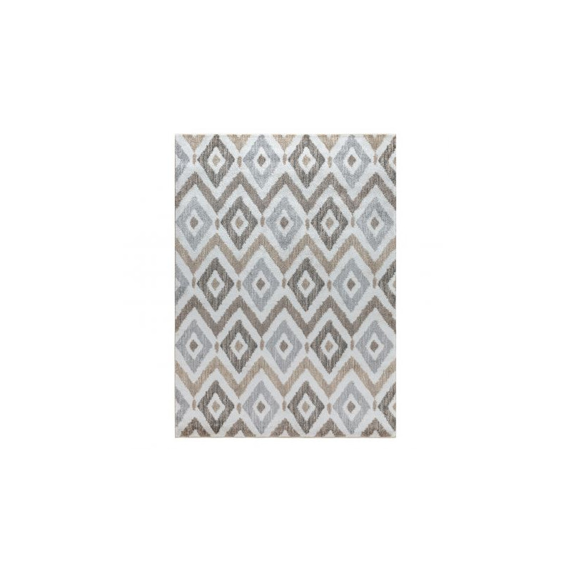 Dywan SOFT 6024 ROMBY krem / beż / brąz 160x220cm Dywan SOFT 6024 ROMBY krem / beż / brąz 160x220cm