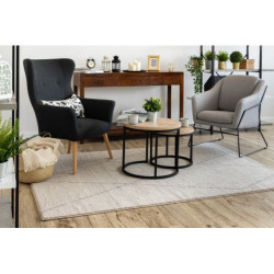 Dywan SOFT 8033 ROMBY ETNO krem / jasny brąz 160x220cm Dywan SOFT 8033 ROMBY ETNO krem / jasny brąz 160x220cm