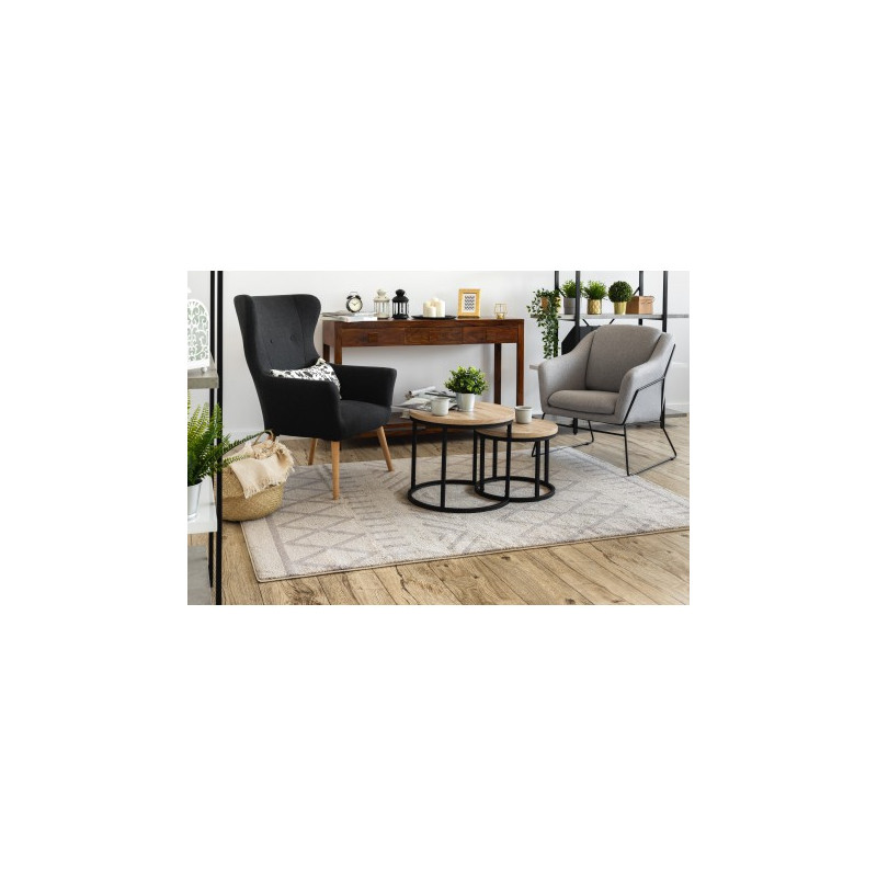 Dywan SOFT 8034 ETNO BOHO krem / jasny brąz 120x170cm Dywan SOFT 8034 ETNO BOHO krem / jasny brąz 120x170cm