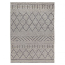 Dywan SOFT 8034 ETNO BOHO krem / jasny brąz 140x190cm