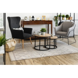 Dywan SOFT 8034 ETNO BOHO krem / jasny brąz 140x190cm Dywan SOFT 8034 ETNO BOHO krem / jasny brąz 140x190cm