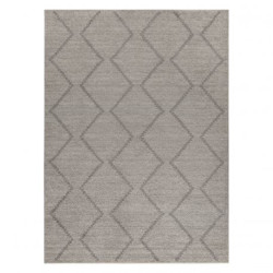 Dywan SOFT 8036 ROMBY ETNO krem / jasny brąz 140x190cm