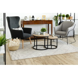 Dywan SOFT 8047 RUTA BOHO krem / jasny brąz 160x220cm Dywan SOFT 8047 RUTA BOHO krem / jasny brąz 160x220cm