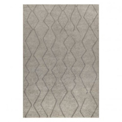 Dywan SOFT 8050 ZYGZAK BOHO krem / jasny brąz 140x190cm