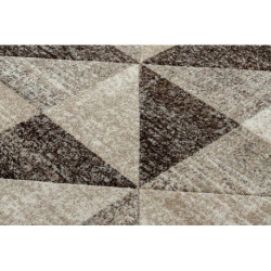 Dywan FEEL 5672/15055 TRÓJKĄTY beż / brąz / krem 140x190cm Dywan FEEL 5672/15055 TRÓJKĄTY beż / brąz / krem 140x190cm