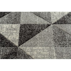 Dywan FEEL 5672/16811 TRÓJKĄTY szary / antracyt / krem 140x190cm Dywan FEEL 5672/16811 TRÓJKĄTY szary / antracyt / krem 140x190cm