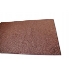 DYWAN SHAGGY Intens Muse 92S BRĄZ BROWN OBSZYTY MIĘKKI DO SALONU 160x180cm