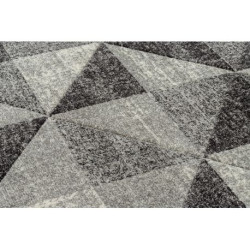 Dywan FEEL 5672/16811 TRÓJKĄTY szary / antracyt / krem 80x150cm Dywan FEEL 5672/16811 TRÓJKĄTY szary / antracyt / krem 80x150cm