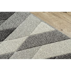 Dywan FEEL 5674/16811 ROMBY szary / antracyt / krem 140x190cm Dywan FEEL 5674/16811 ROMBY szary / antracyt / krem 140x190cm