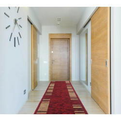 CHODNIK PODGUMOWANY 90cm KORYTARZ SCHODY na metry ELEGANCKI BORDO ADAGIO