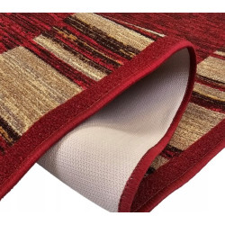 CHODNIK PODGUMOWANY 90cm KORYTARZ SCHODY na metry ELEGANCKI BORDO ADAGIO