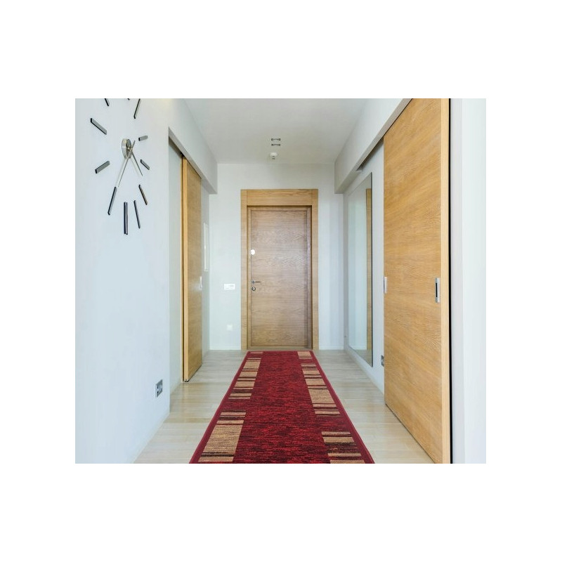 CHODNIK PODGUMOWANY 110cm KORYTARZ SCHODY na metry ELEGANCKI BORDO ADAGIO