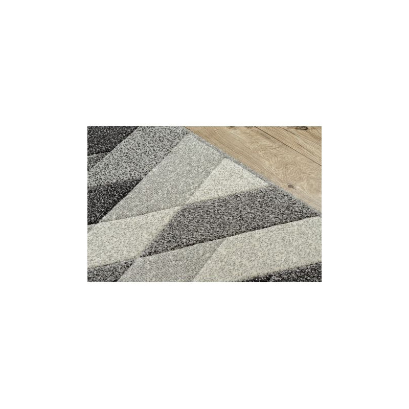 Dywan FEEL 5674/16811 ROMBY szary / antracyt / krem 280x370cm Dywan FEEL 5674/16811 ROMBY szary / antracyt / krem 280x370cm