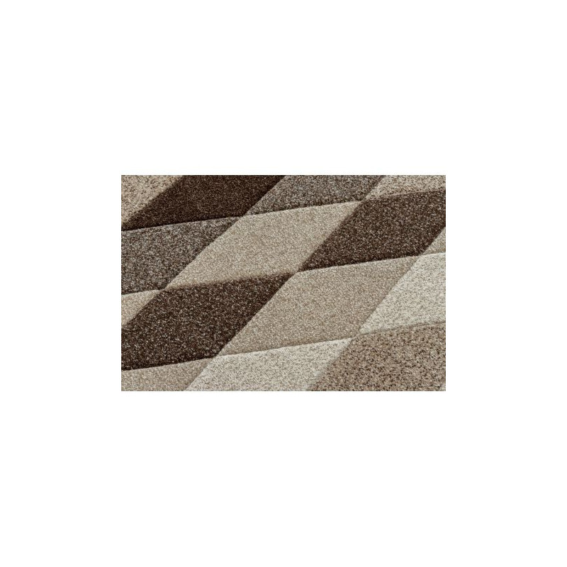 Dywan FEEL 5674/15055 ROMBY beż / brąz / krem 180x270cm Dywan FEEL 5674/15055 ROMBY beż / brąz / krem 180x270cm