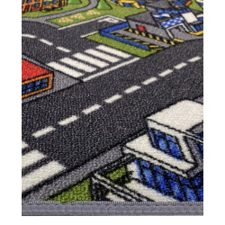 Dywan Urban Life 95x133 ANTYPOŚLIZGOWA MATA DO ZABAWY MIASTECZKO Dziecięcy Dywan Urban Life 95x133 ANTYPOŚLIZGOWA MATA DO ZABAWY MIASTECZKO Dziecięcy