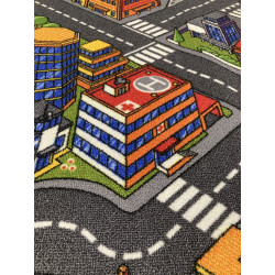 Dywan Urban Life 95x133 ANTYPOŚLIZGOWA MATA DO ZABAWY MIASTECZKO Dziecięcy Dywan Urban Life 95x133 ANTYPOŚLIZGOWA MATA DO ZABAWY MIASTECZKO Dziecięcy