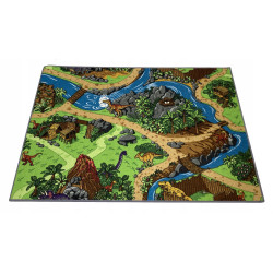 Dywan Dino World 95x133 FILC Dinozaury Mata Do Zabawy Dziecięcy