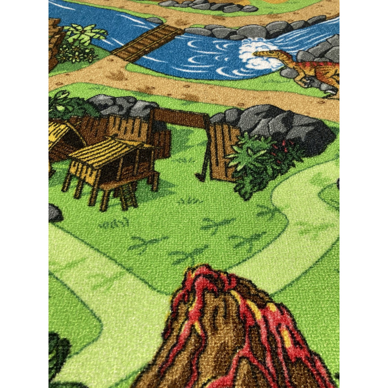 Dywan Dino World 95x133 FILC Dinozaury Mata Do Zabawy Dziecięcy