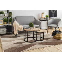 Dywan FEEL 5674/15055 ROMBY beż / brąz / krem 120x170cm