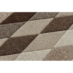 Dywan FEEL 5674/15055 ROMBY beż / brąz / krem 120x170cm Dywan FEEL 5674/15055 ROMBY beż / brąz / krem 120x170cm