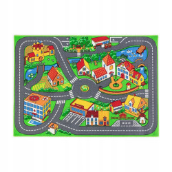 Dywan Country Life 95x133 Uliczki Mata Do Zabawy Antypoślizgowy Dziecięcy Dywan Country Life 95x133 Uliczki Mata Do Zabawy Antypoślizgowy Dziecięcy