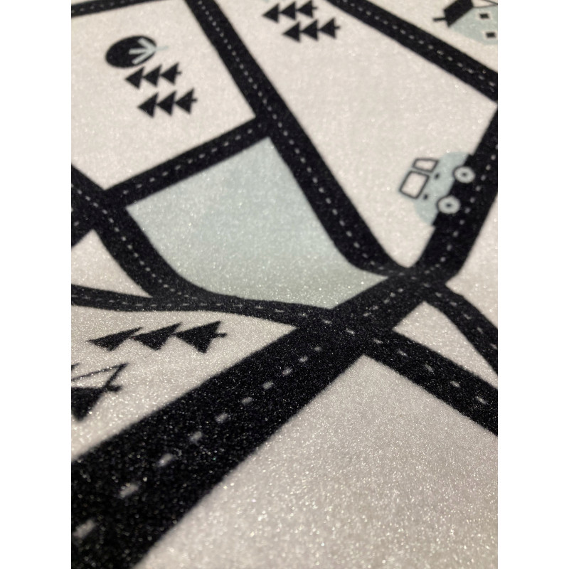 Dywan Ring Road Koło 90cm Dywanik Mata do Zabawy Miasteczko Drogi Dziecięcy Dywan Ring Road Koło 90cm Dywanik Mata do Zabawy Miasteczko Drogi Dziecięcy