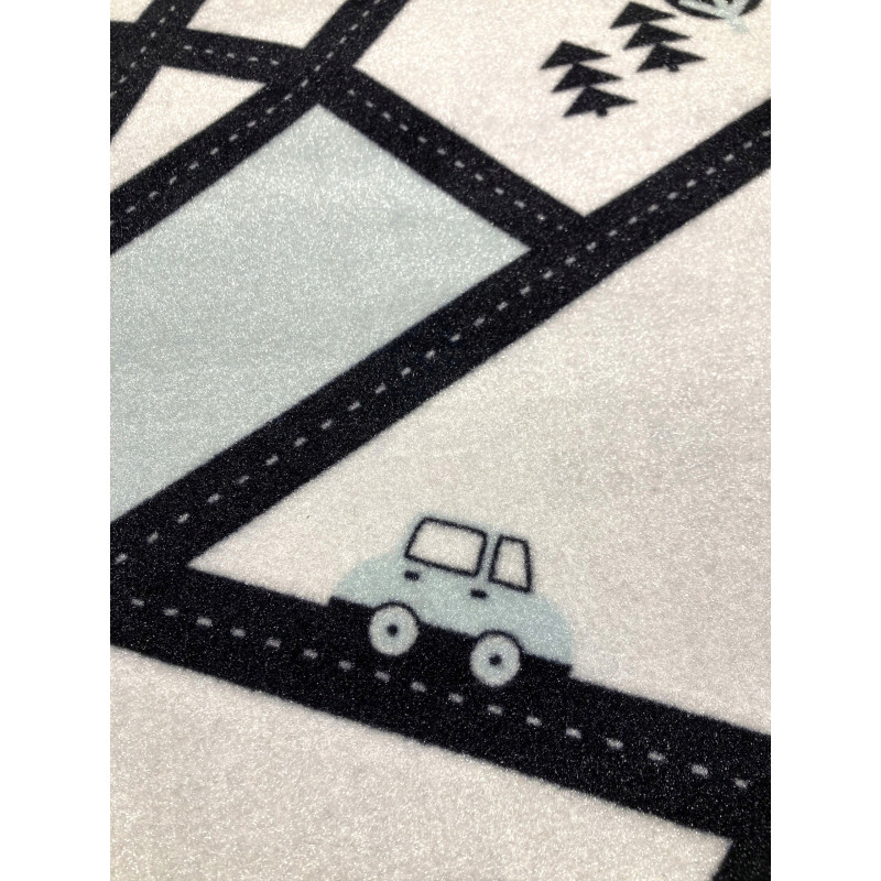 Dywan Ring Road Koło 90cm Dywanik Mata do Zabawy Miasteczko Drogi Dziecięcy Dywan Ring Road Koło 90cm Dywanik Mata do Zabawy Miasteczko Drogi Dziecięcy