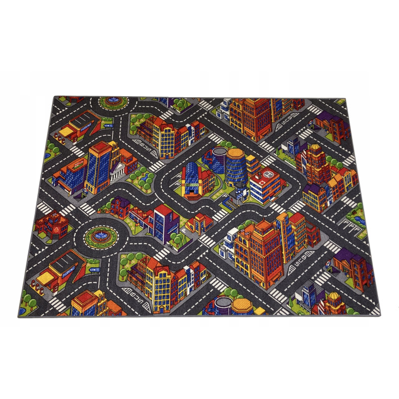 Dywan Urban Life 140x200 ANTYPOŚLIZGOWA MATA DO ZABAWY ULICZKI DZIECIĘCY