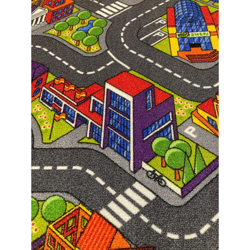 Dywan Urban Life 140x200 ANTYPOŚLIZGOWA MATA DO ZABAWY ULICZKI DZIECIĘCY
