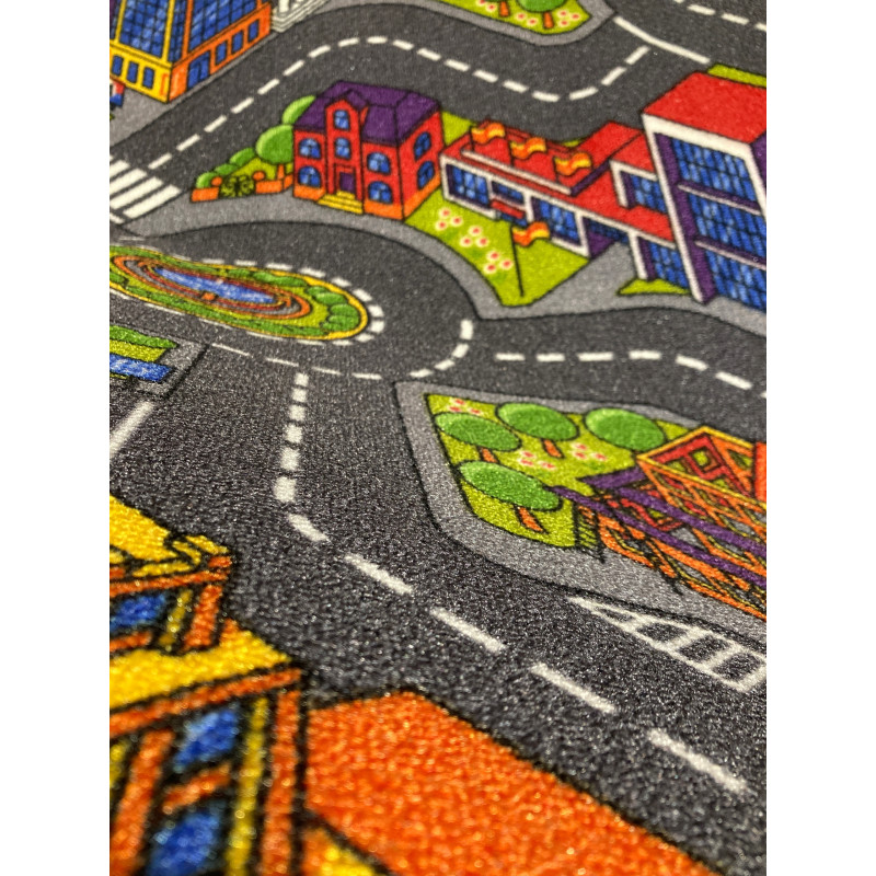 Dywan Urban Life 140x200 ANTYPOŚLIZGOWA MATA DO ZABAWY ULICZKI DZIECIĘCY