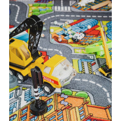 Dywan Urban Life 140x200 ANTYPOŚLIZGOWA MATA DO ZABAWY ULICZKI DZIECIĘCY