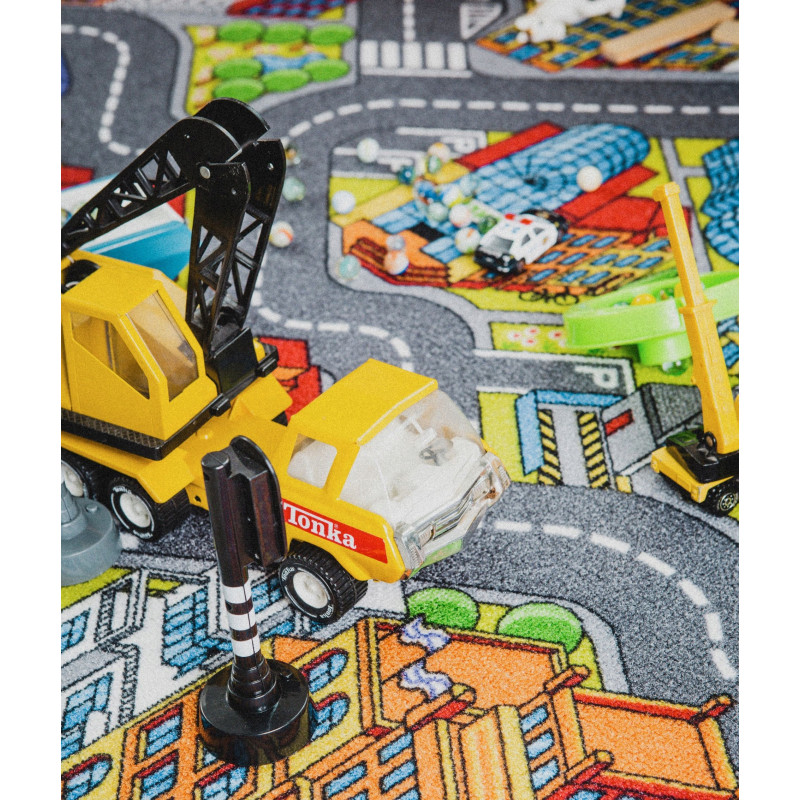 Dywan Urban Life 140x200 ANTYPOŚLIZGOWA MATA DO ZABAWY ULICZKI DZIECIĘCY