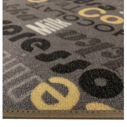 DYWANIK CAPPUCCINO Taupe 67x180cm ANTYPOŚLIZGOWY DO KUCHNI