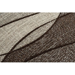 Dywan FEEL 5675/15011 FALE c.brąz / beż / krem 80x150cm Dywan FEEL 5675/15011 FALE c.brąz / beż / krem 80x150cm