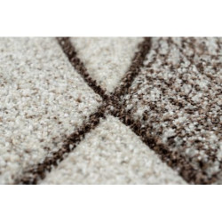 Dywan FEEL 5675/15011 FALE c.brąz / beż / krem 80x150cm Dywan FEEL 5675/15011 FALE c.brąz / beż / krem 80x150cm