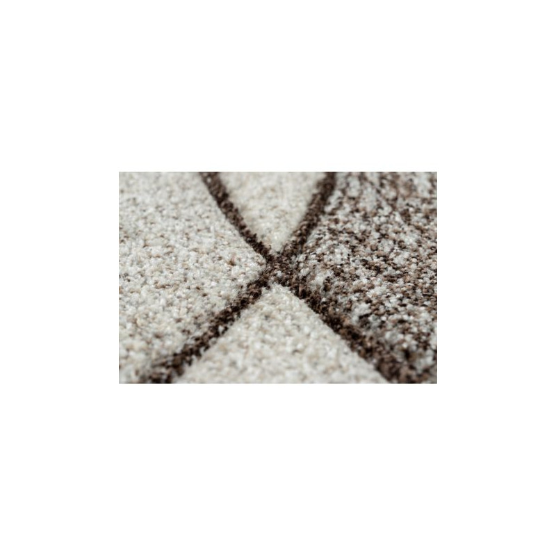 Dywan FEEL 5675/15011 FALE c.brąz / beż / krem 80x150cm Dywan FEEL 5675/15011 FALE c.brąz / beż / krem 80x150cm