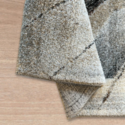 BELLA BELLA 1 P487A GREY BROWN PROSTOKĄT