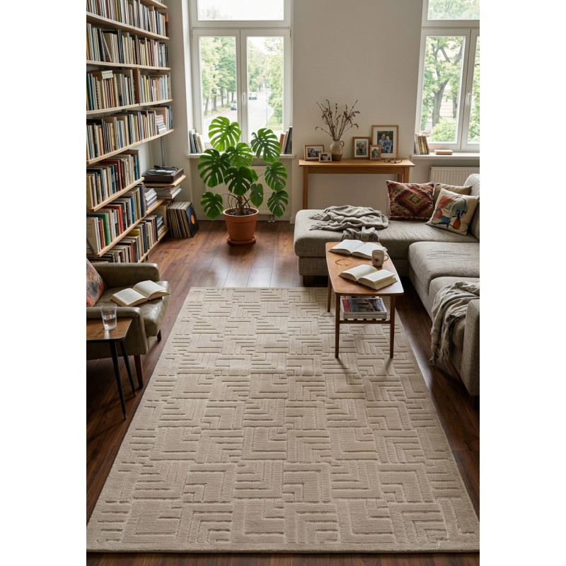 JUNO LUX JUNO LUX 4 D147A BEIGE PROSTOKĄT